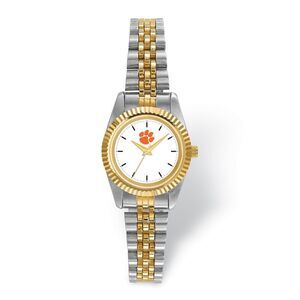 Ladies Clemson University Pro Two-tone Watch